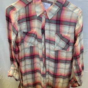Long sleeve flannel shirt